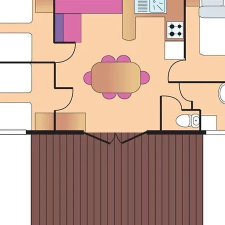 Ferienhaus Mobile In With Great Pool Area